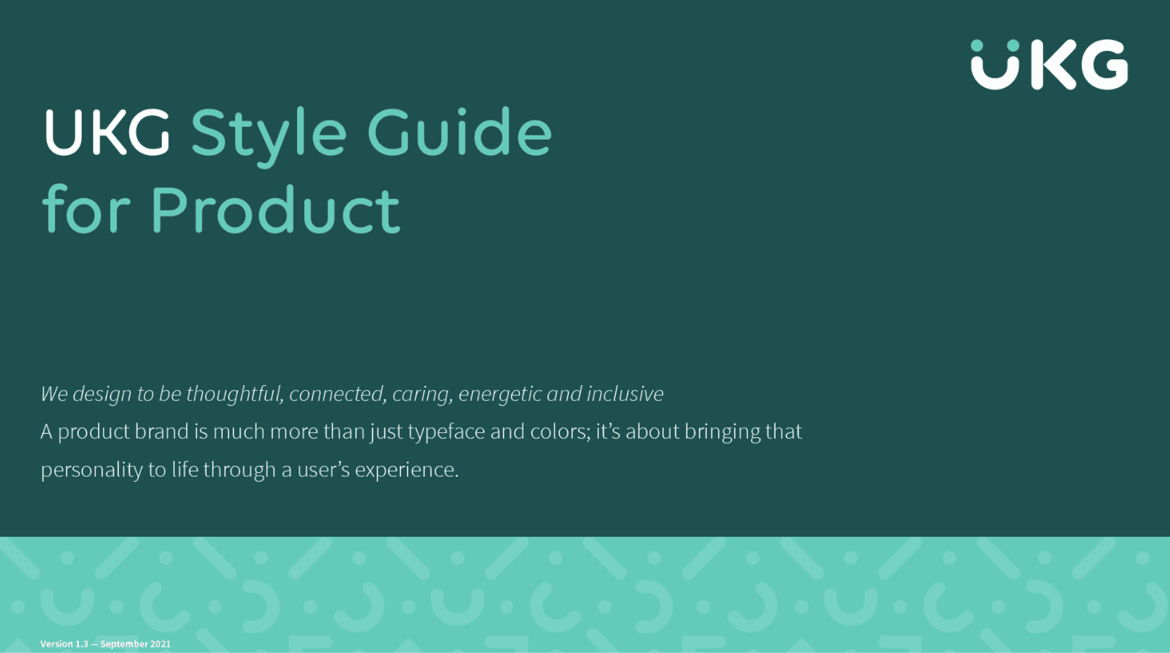 Design system documentation